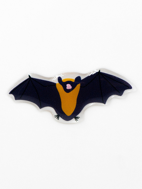 Стикер объемный "Летучая мышь" 606x758